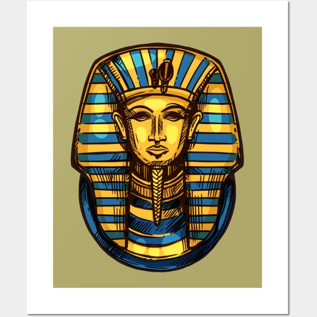 Tutankhamun Wall Art by NewWorldIsHere